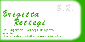 brigitta rettegi business card
